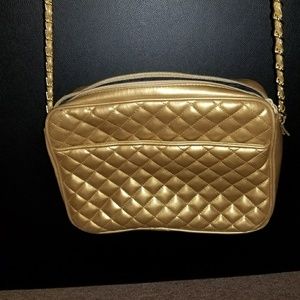 Gold Shoulder Bag